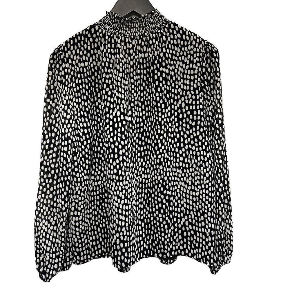 J Crew ruffled blouse size small - Picture 7 of 8